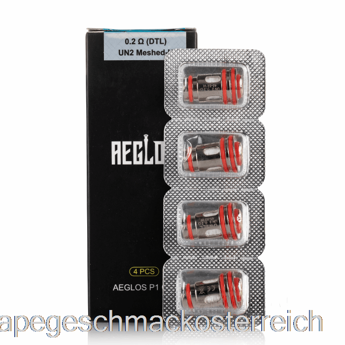 Uwell Aeglos P1 Ersatzspulen 0,2 Ohm Aeglos P1 Spulen Vape Geschmack